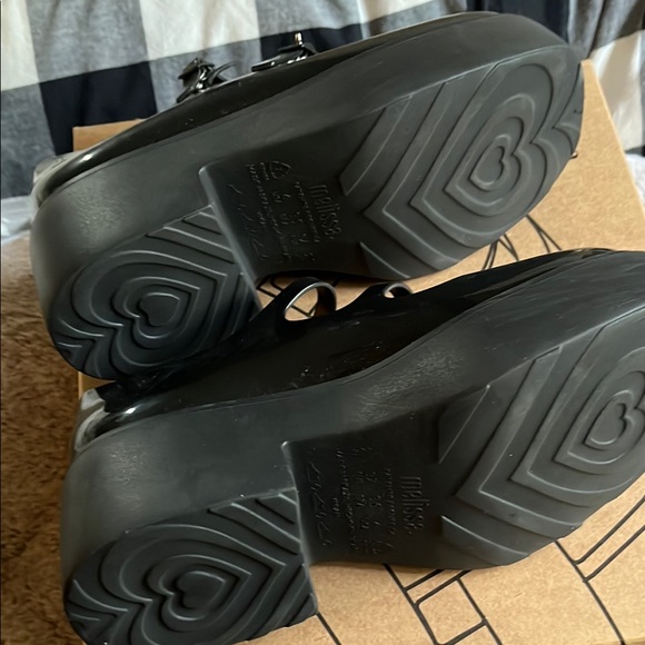 Melissa Black Chunky Platform Shoes - Picture 6 of 6